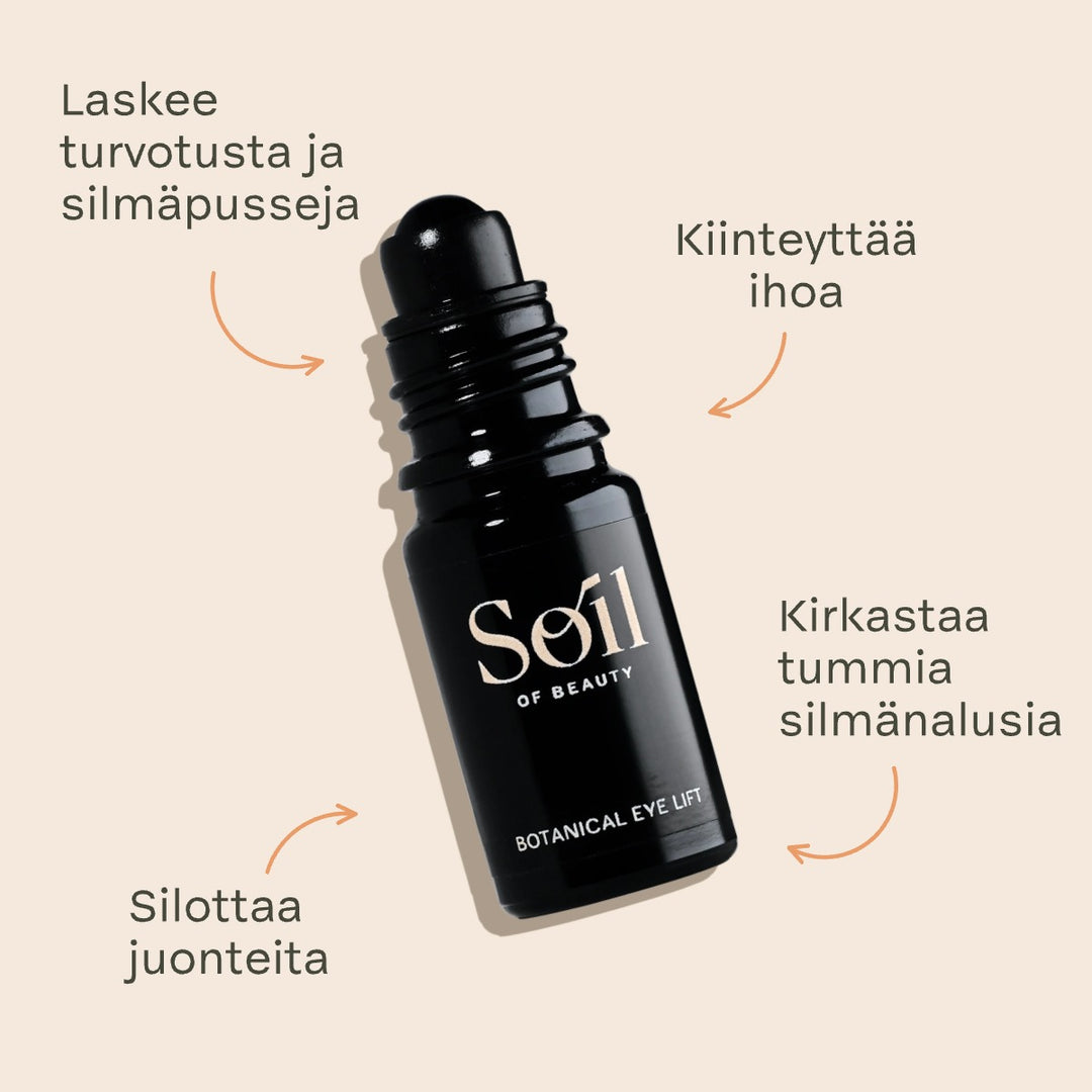 BOTANICAL EYE LIFT Kiinteyttävä & turvotusta vähentävä silmänympärysseerumi