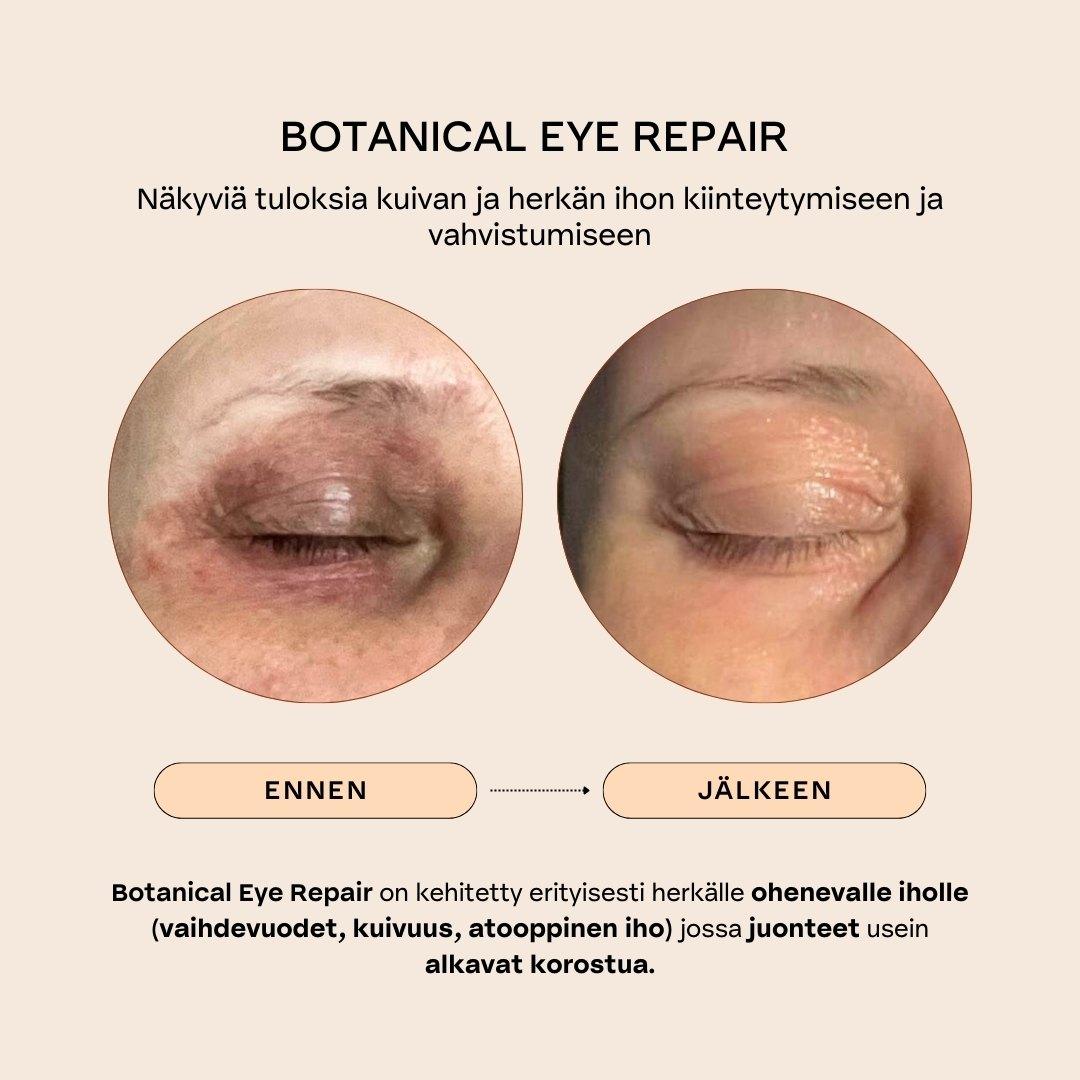 BOTANICAL EYE REPAIR Ravitseva & juonteita silottava silmänympärysseerumi